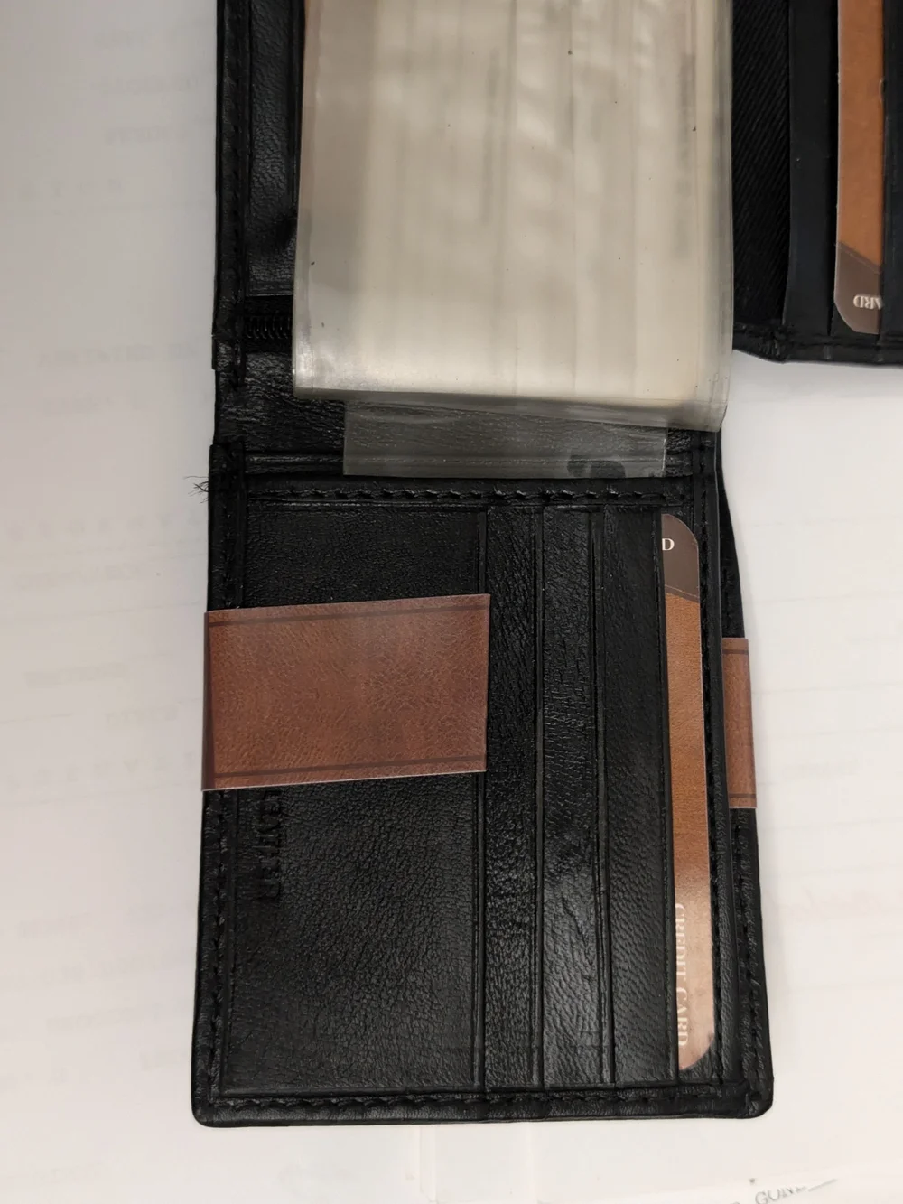 mens accessories premium black